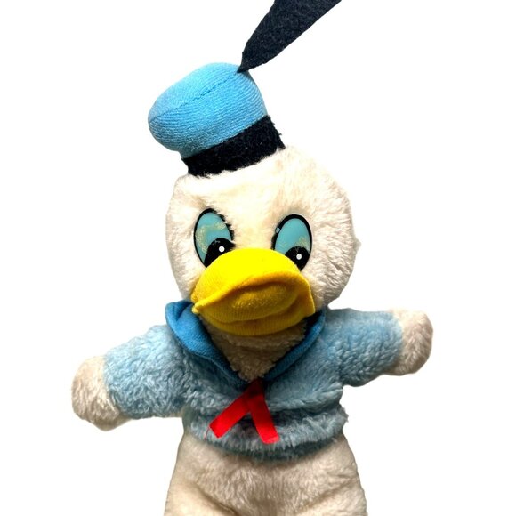 Donald Duck Walt Disney Great Ice Odyssey 1982 Plush Toy Stuffed Animal 2" RARE - Picture 2 of 8